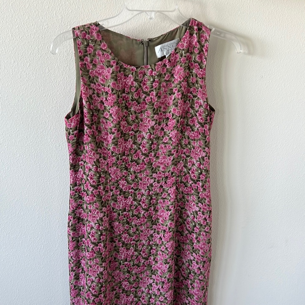 Casual corner lined dress sleeve less petite 4